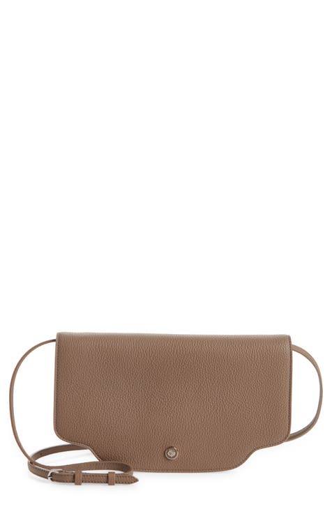 ENVELOPPE BAG IN TRIOMPHE CANVAS AND CALFSKIN - GREGE