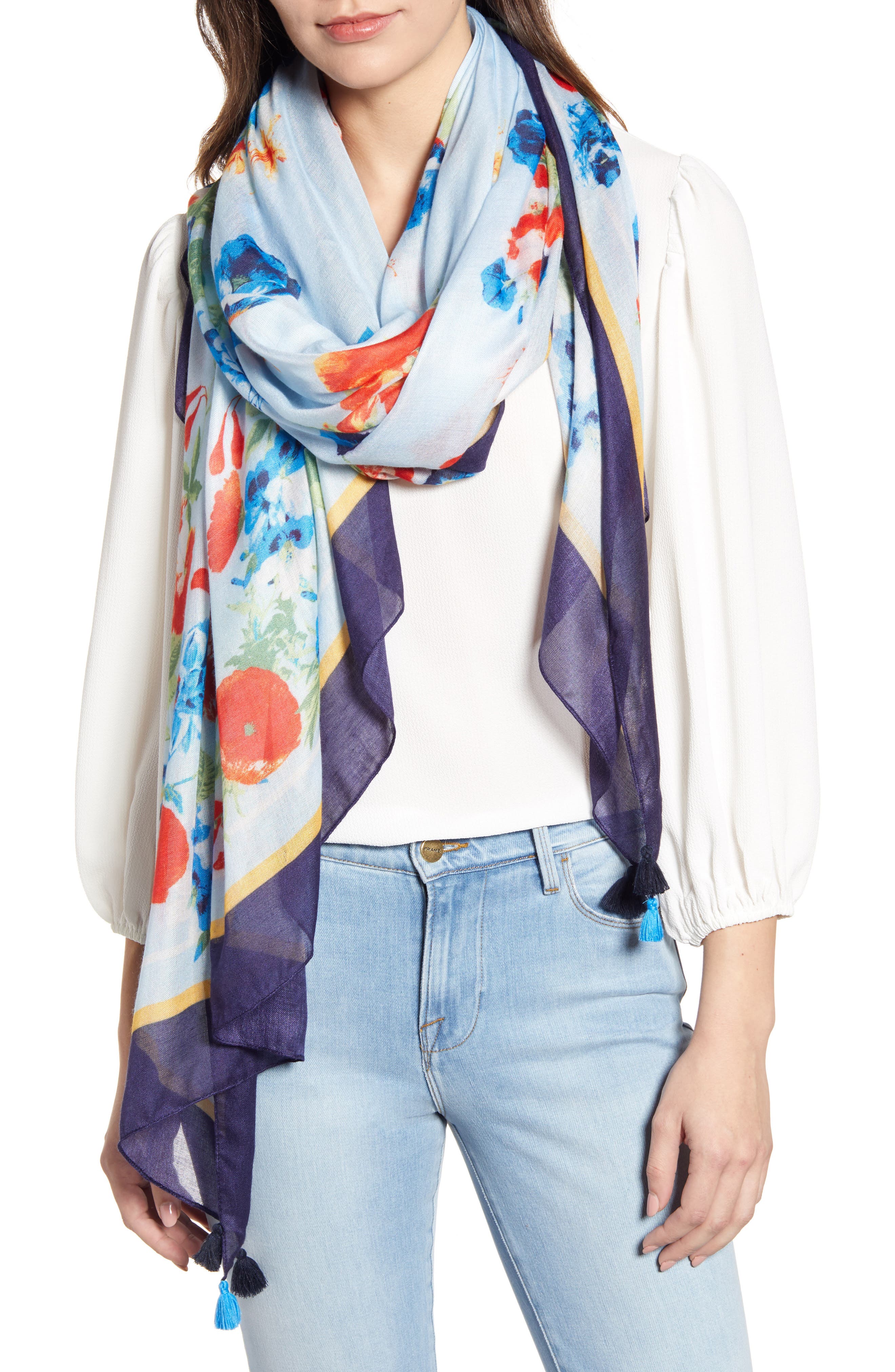 Nordstrom Print Modal Wrap Nordstrom