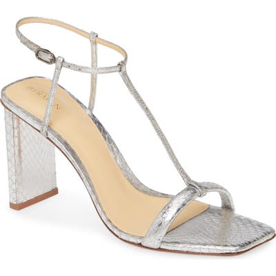 Alexandre Birman Ally Strappy Sandal, Metallic