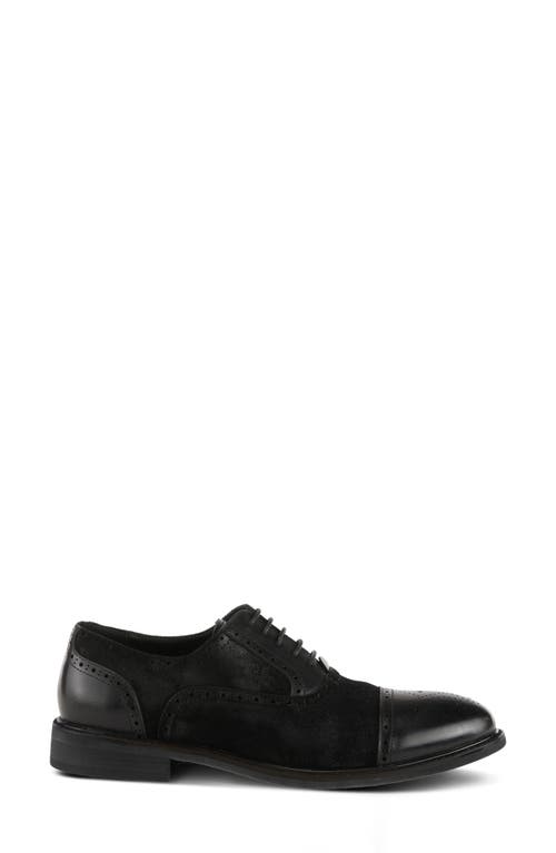L'artiste By Spring Step Keaton Cap Toe Oxford In Black