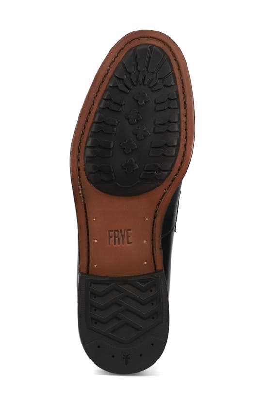 Frye Tyler Penny Loafer In Black