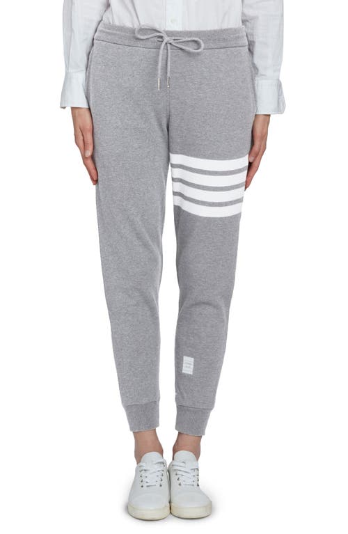 4-Bar Sweatpants in Light Grey
