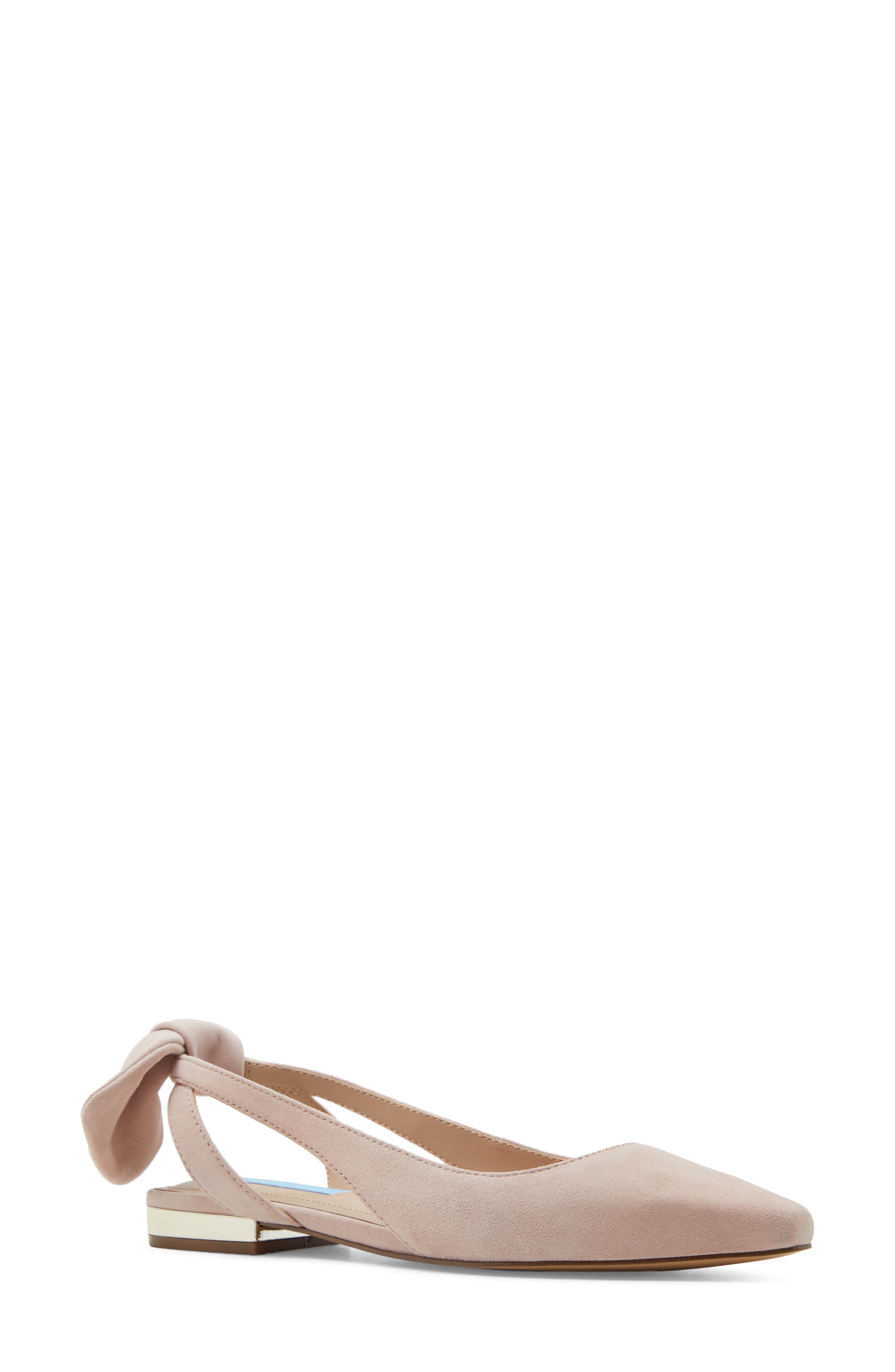 toe cap slingback ballet flats
