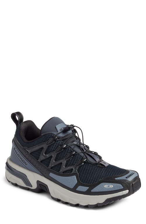 Salomon Acs Og Trail Running Shoe In India Ink/black/ghost Gray