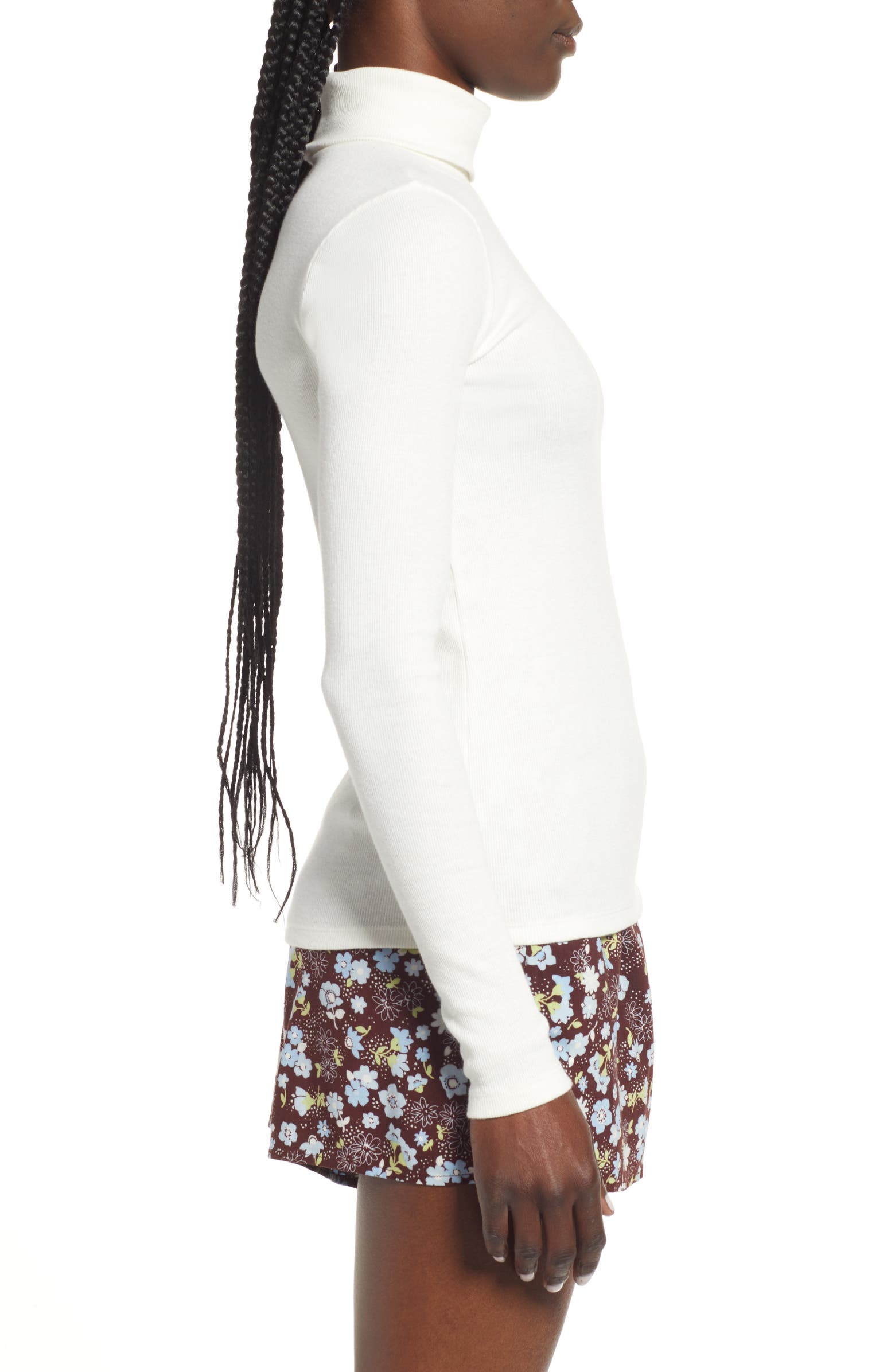 BP. Turtleneck Ribbed Top | Nordstrom