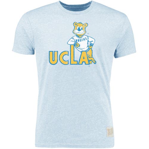 Men's Original Retro Brand Blue UCLA Bruins Vintage Tri-Blend T-Shirt in Light Blue