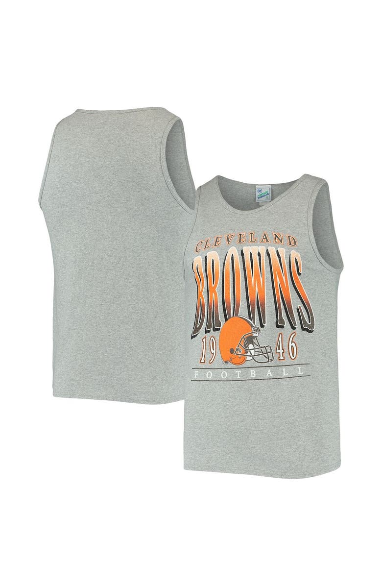 47 Men s 47 Heathered Gray Cleveland Browns Home Opener Vintage Tank 47-men-s-47-heathered-gray-cleveland-browns-home-opener-vintage-tank