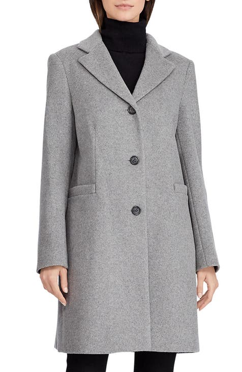 Louis Vuitton LV Women Signature Double Face Short Wrap Coat Wool-Silk  Regular Fit - LULUX