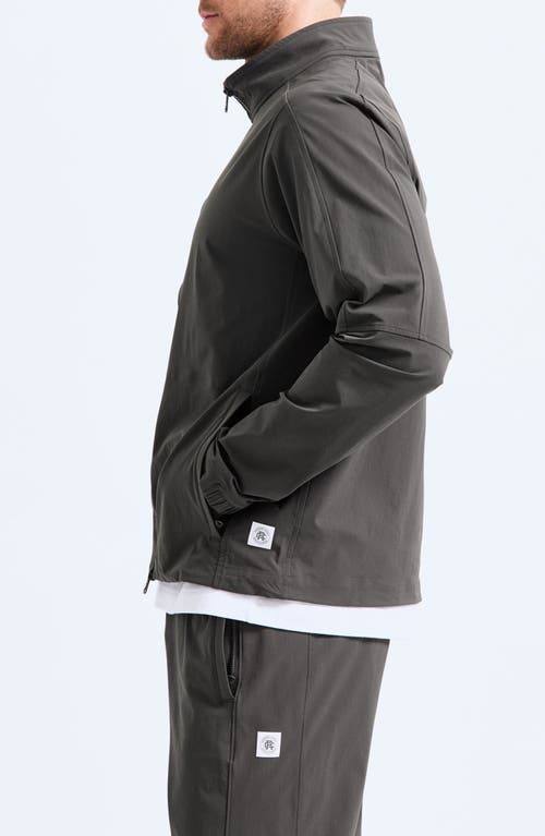 Shop Reigning Champ Stretch Nylon Team Jacket In Carbon