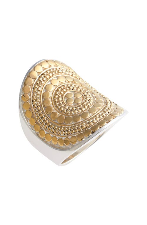 Anna Beck Classic Saddle Ring in Gold