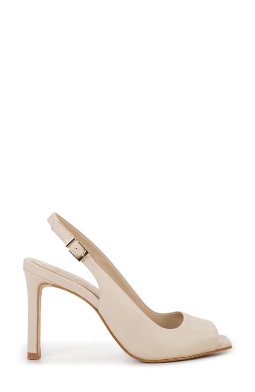 Shop Vince Camuto Lidiya Slingback Sandal In Soft Buff