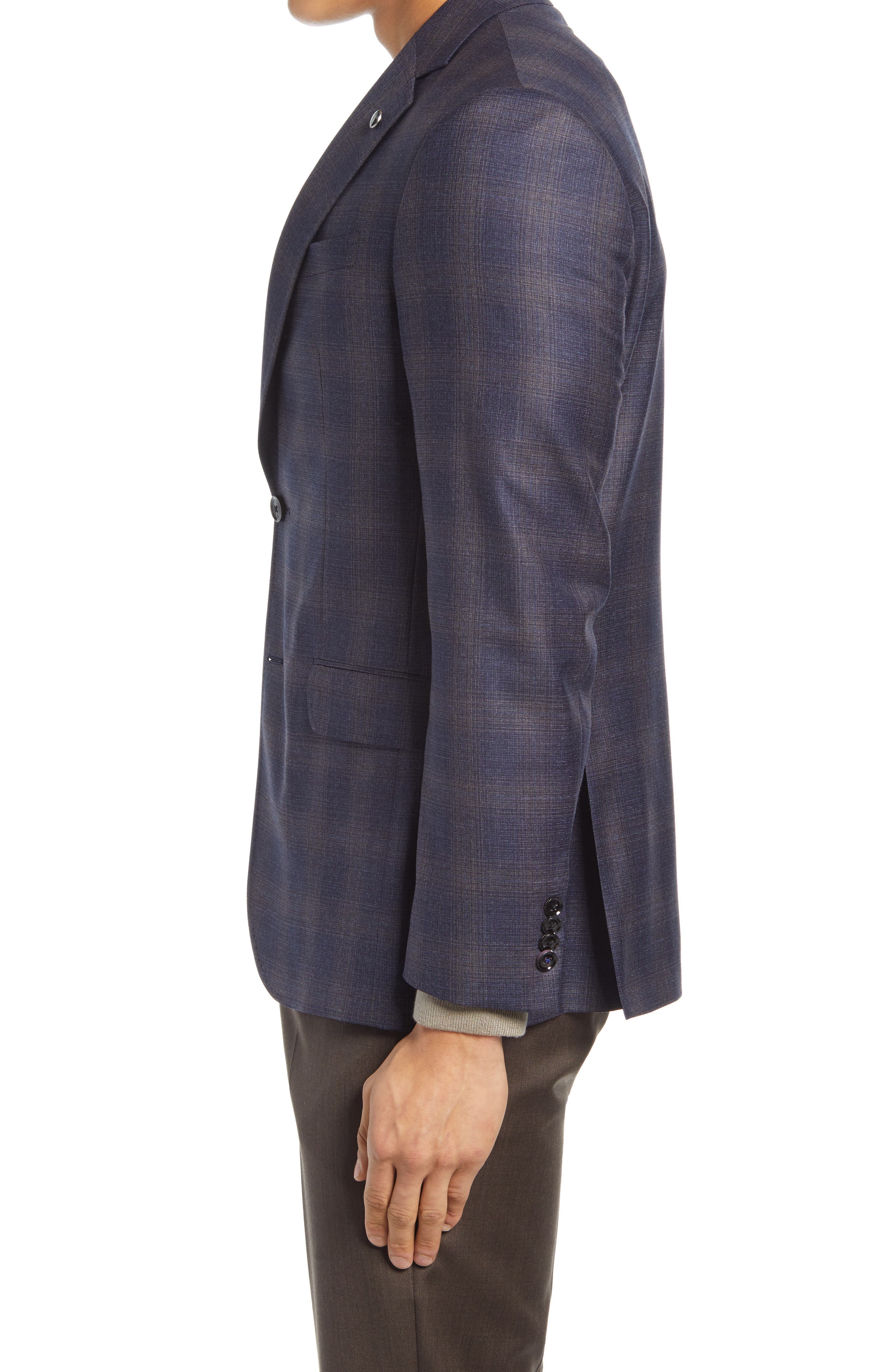 ted baker london jay trim fit plaid wool suit