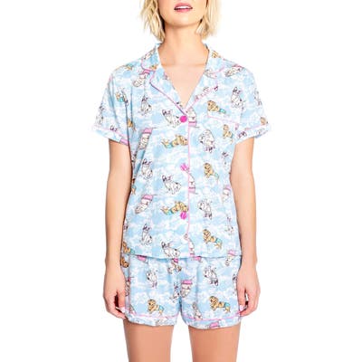 Pj Salvage Print Pajamas, Blue