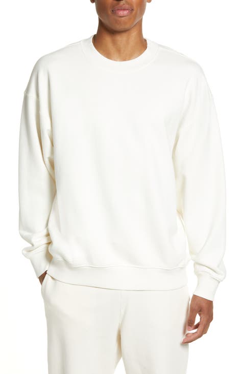 Men's White Sweatshirts & Hoodies