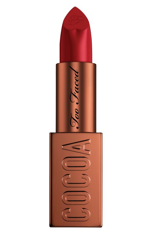 Too Faced Cocoa Bold Lipstick in Chocolate Lava at Nordstrom