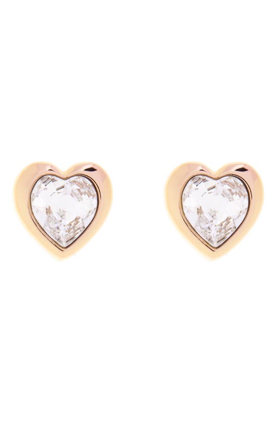 Ted Baker Han Swarovski Crystal Heart Stud Earrings