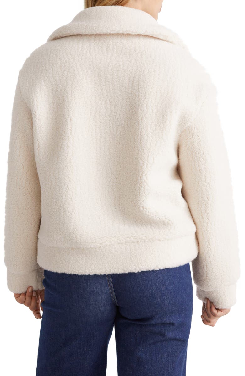 & Other Stories Faux Shearling Pullover | Nordstrom