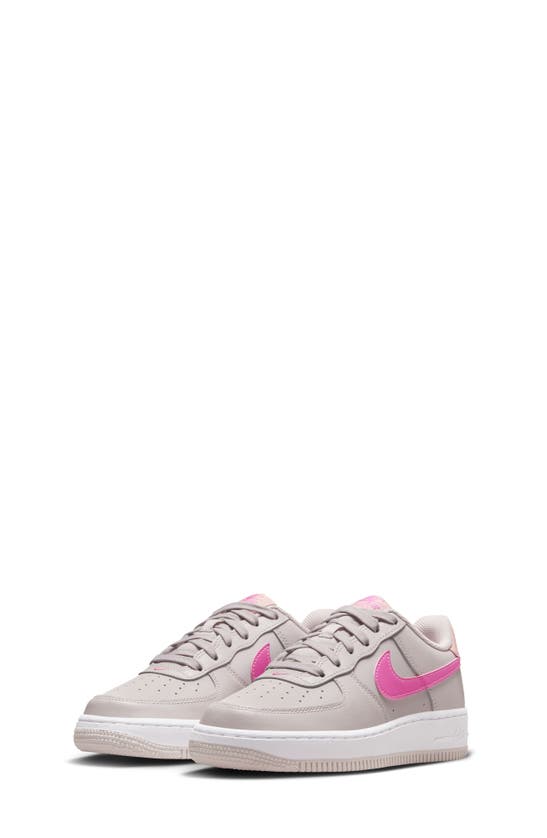 Shop Nike Kids' Air Force 1 Sneaker In Platinum Violet/ Orange/ White