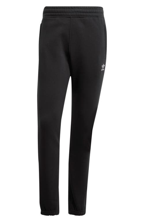 Shop Adidas Originals Trefoil Essentials Slim Fit Sweatpants In Black