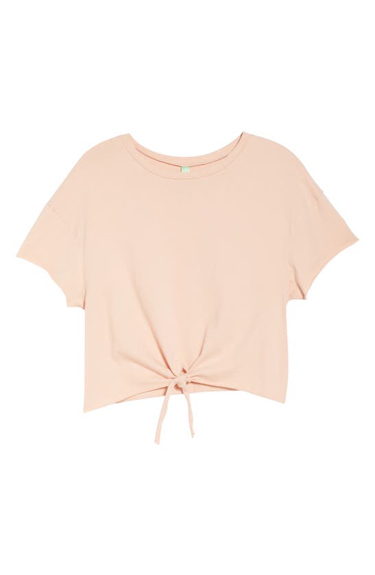Honeydew Intimates Off The Grid Knit Tie T-shirt In Melrose Pink