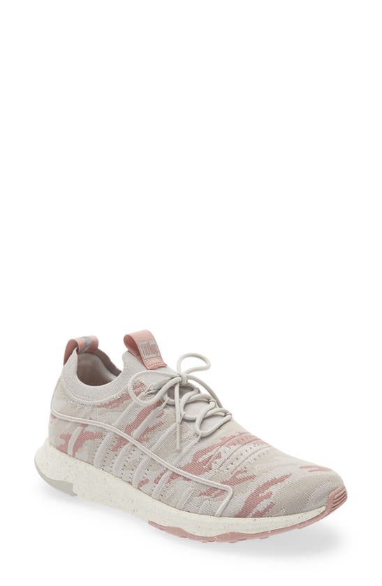 Fitflop Vitamin Ff Knit Sneaker In Pink Sky Mix