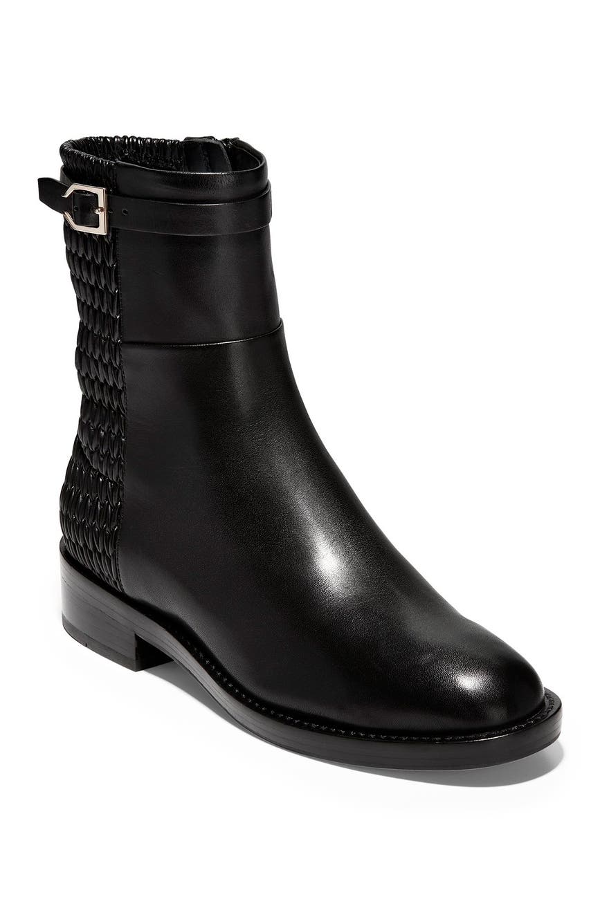 Cole Haan Lexi Quilted Stretch Panel Leather Boot Nordstrom Rack