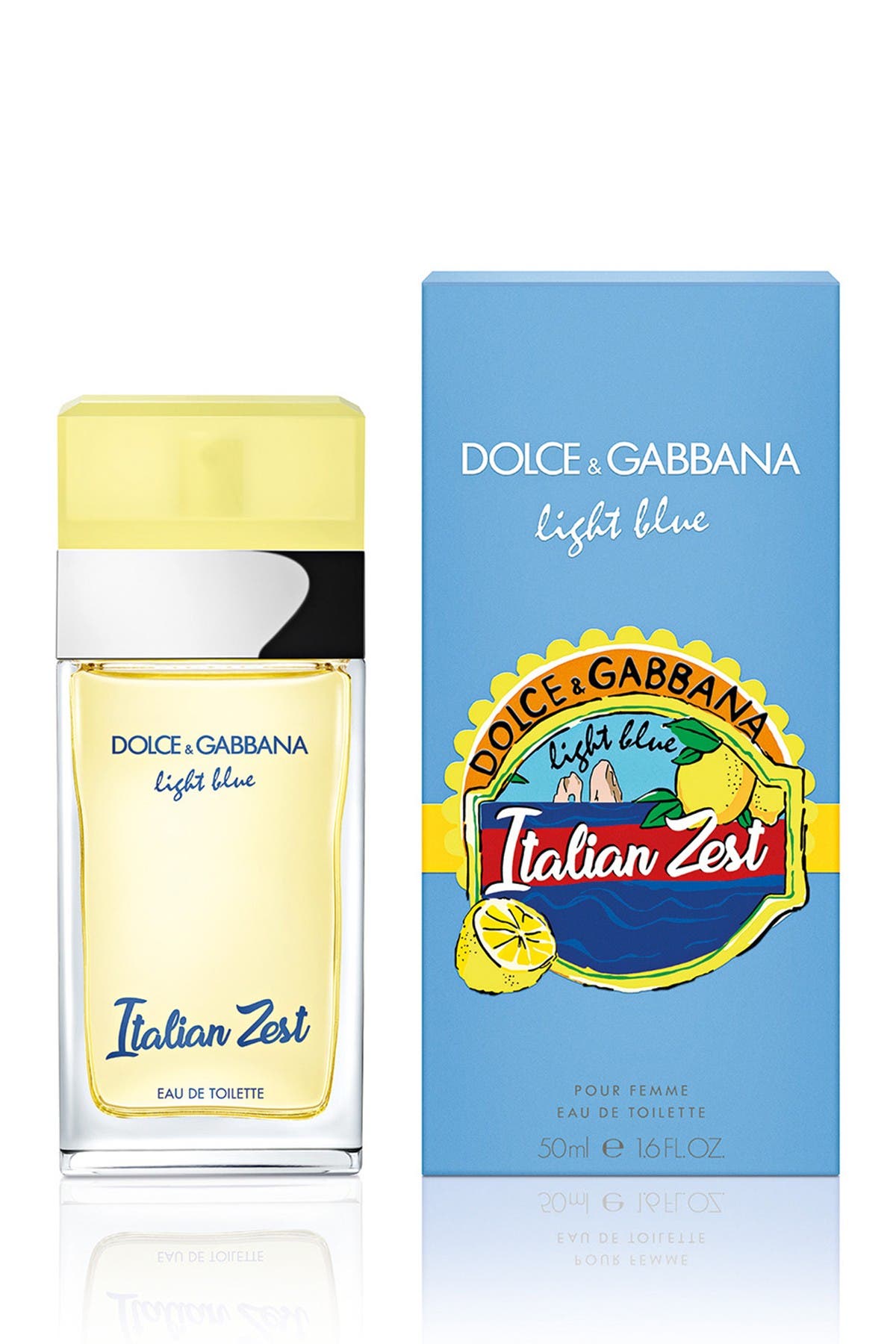 light blue dolce gabbana italian zest