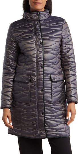 Via spiga best sale quilted hooded coat