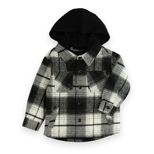 Sovereign Code Guard Button Down Shirt in Black/Seeker Plaid 