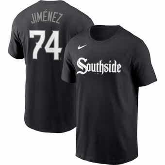 Youth Chicago White Sox Eloy Jimenez Nike Black Alternate Replica Player  Jersey
