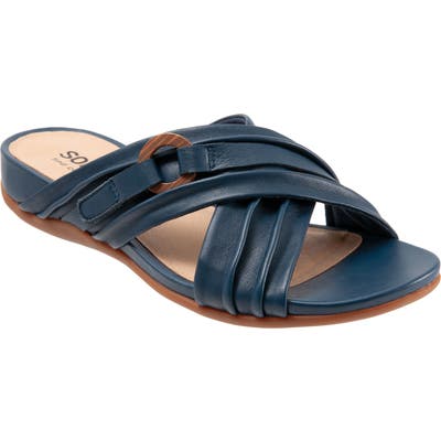 Softwalk Taza Sandal, Blue