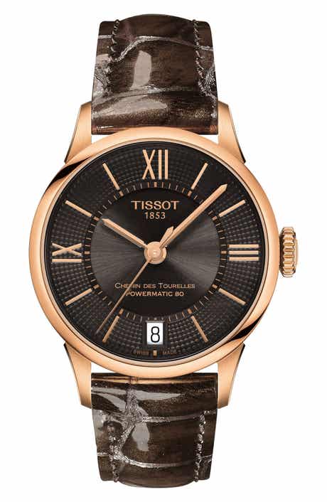 Tissot Women's Couturier Swiss Automatic Two-Tone Bracelet Watch 