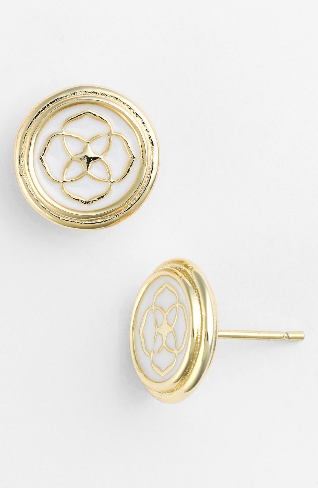 Kendra Scott 'Mallory' Logo Stud Earrings Nordstrom