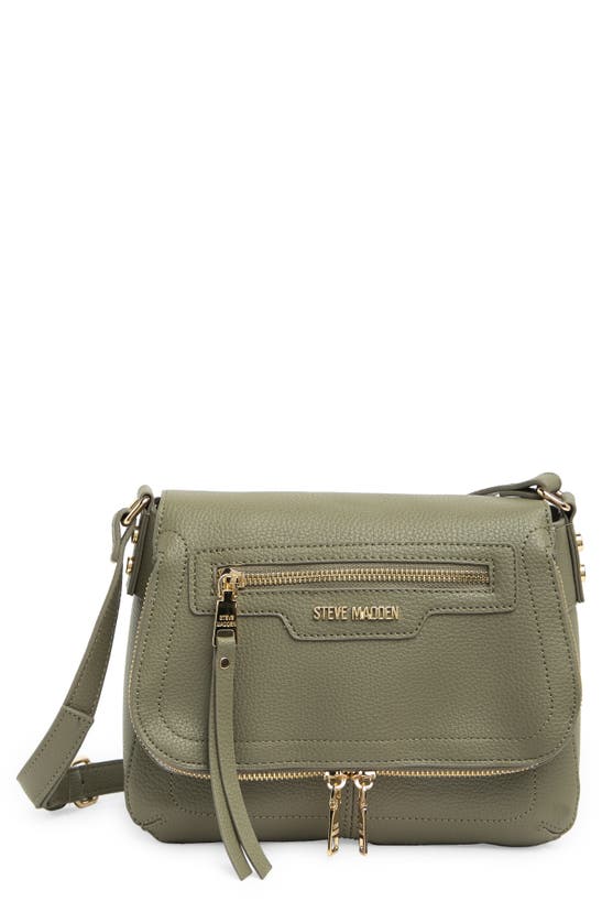 Steve Madden Kenzy Crossbody Bag In Olive Oil