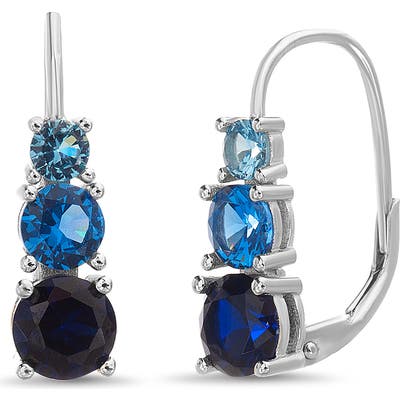 Lesa Michele Cubic Zirconia Drop Earrings