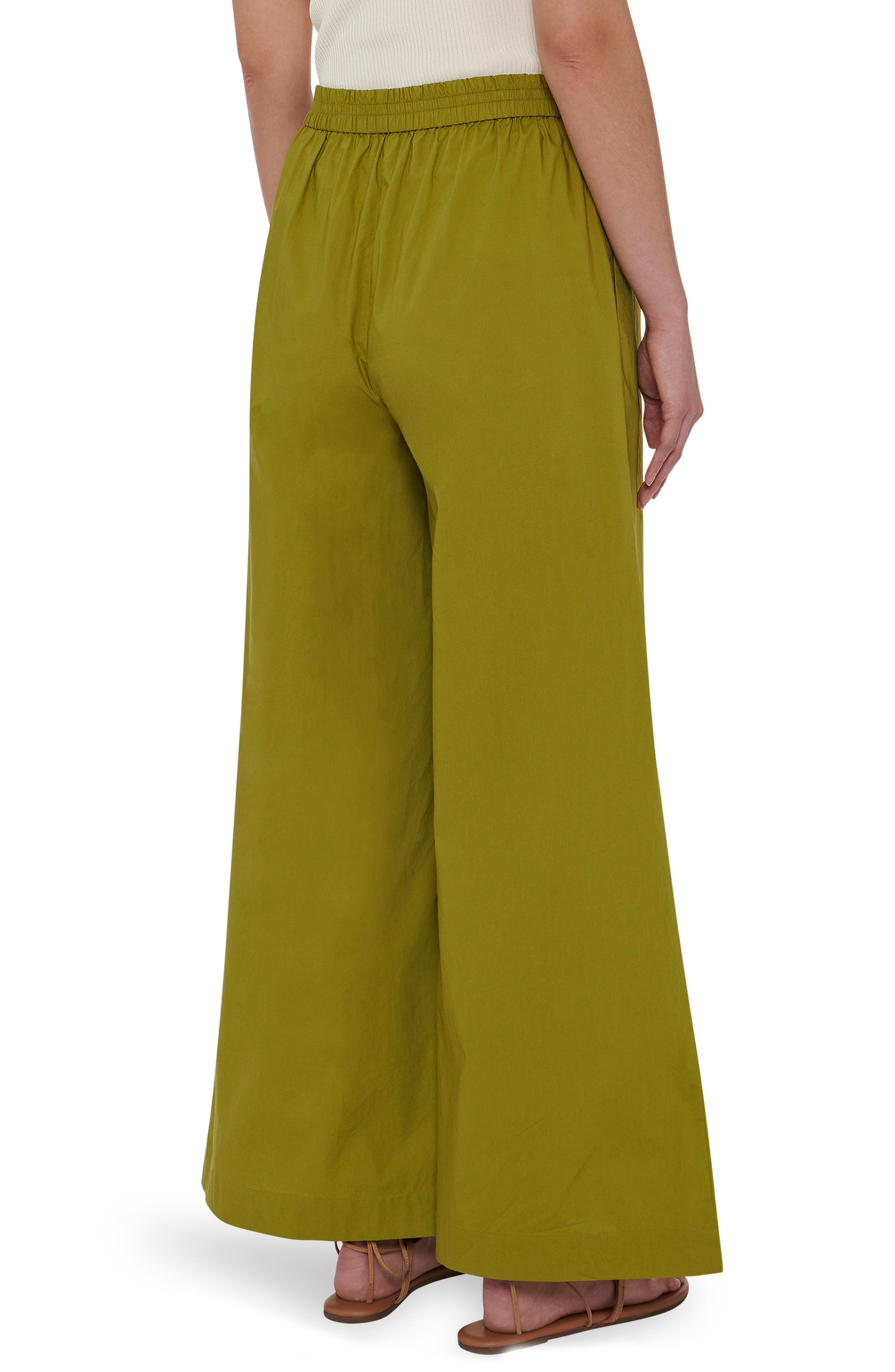 Toccin Cotton Blend Palazzo Pants 