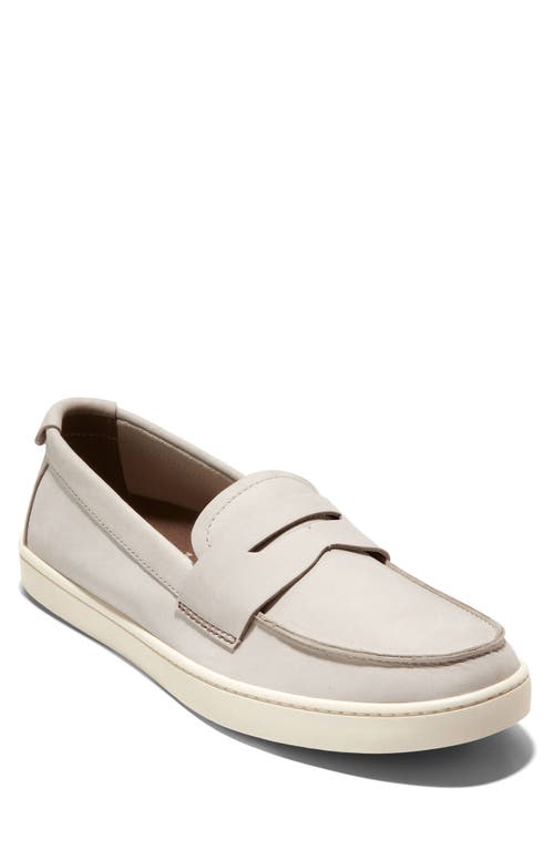Cole Haan Pinch Weekend Penny Loafer Silver Lining Nubuck at Nordstrom,