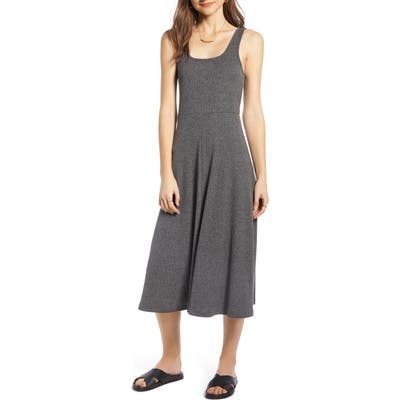 Treasure & Bond A-Line Tank Dress, Grey