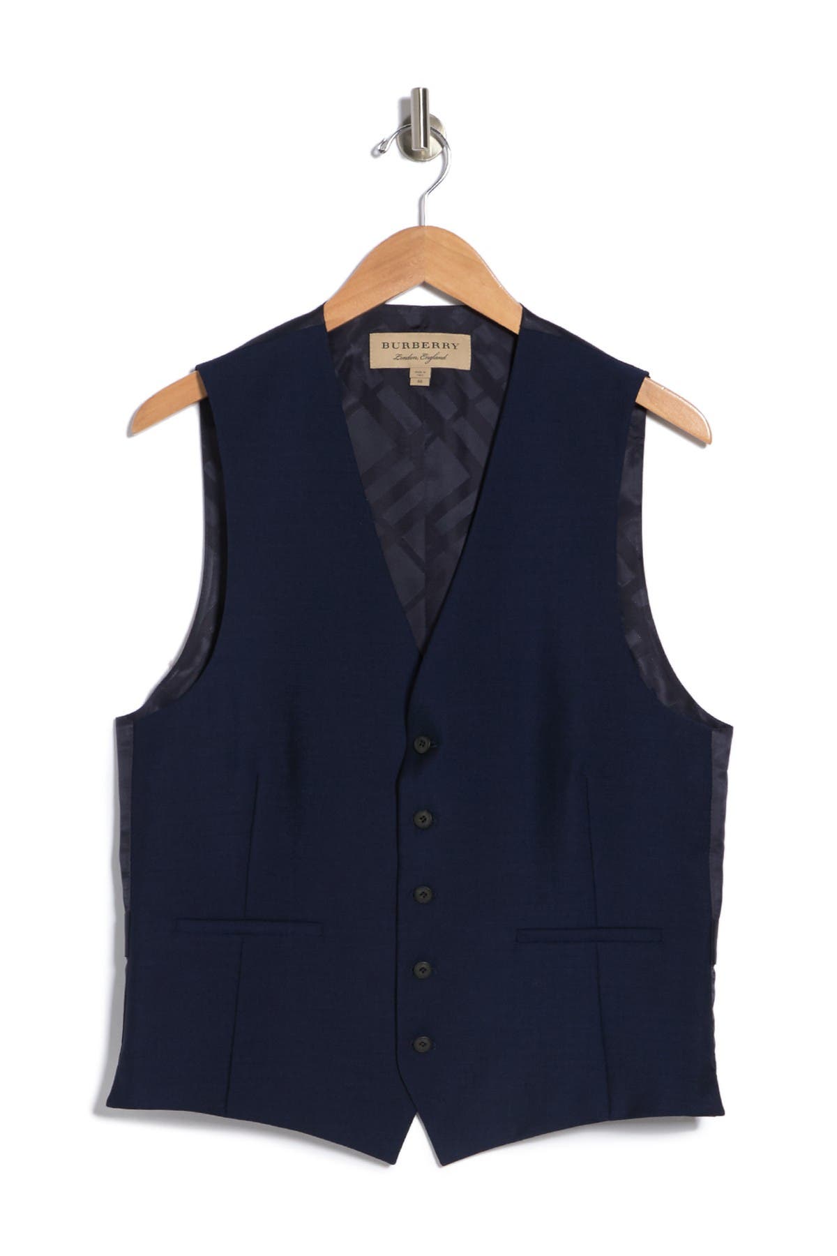 burberry suit vest