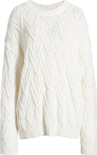 NWT $198 Free People Movement High Rise Ankle Cable Car Sweater