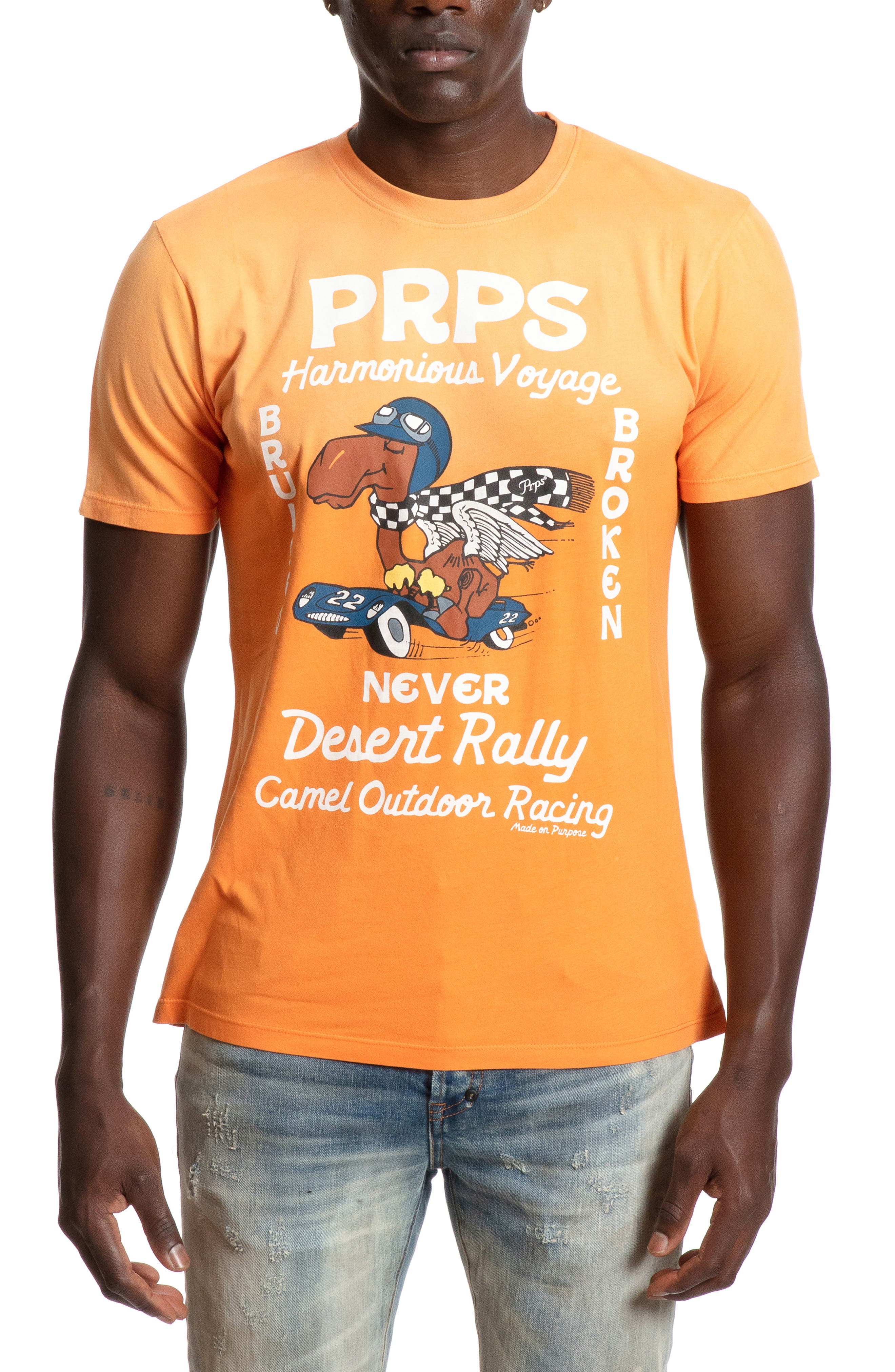 PRPS Artifacts Cotton Graphic Tee 