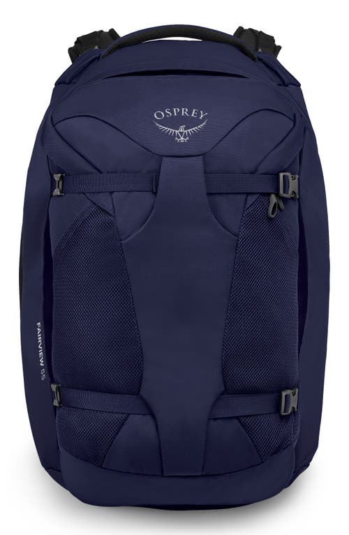 Osprey Fairview 55-Liter Travel Backpack in Winter Night Blue at Nordstrom