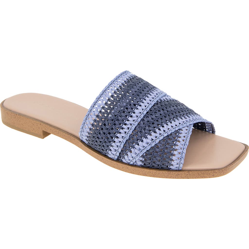 Bcbgeneration Lileen Slide Sandal In Blue-light Blue
