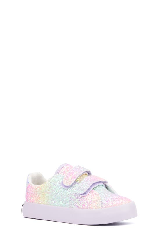 Olivia Miller Kids' Glitter Sneaker In Pink Multi