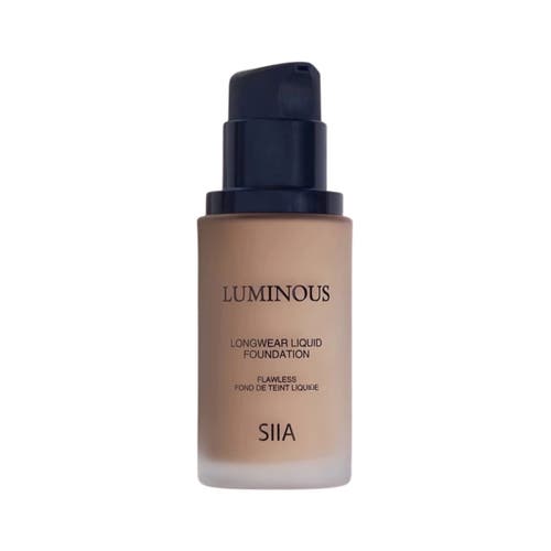 Siia Cosmetics Luminous Longwear Liquid Foundation In Cappuccino