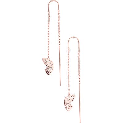 Olivia Burton Butterfly Wing Threader Earrings