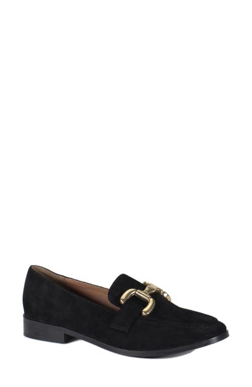 About It Loafer in Black Suede