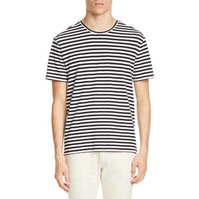 John Varvatos Slim Fit Stripe T-Shirt, Black