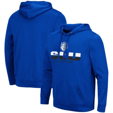 Men's New England Patriots Nike Navy Sideline Impact Lockup Performance  Full-Zip Hoodie