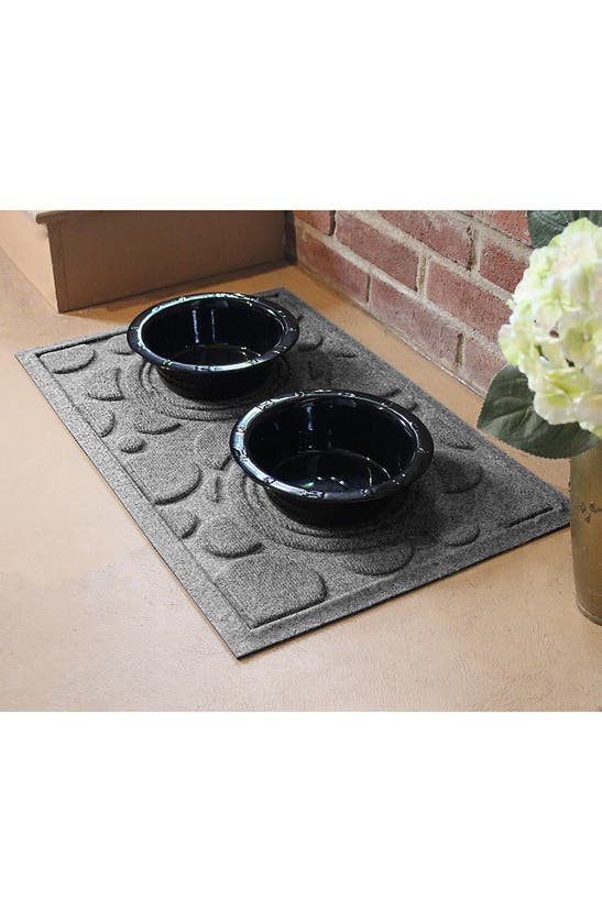 Bungalow Flooring Aqua Shield Pet Mat In Medium Gray
